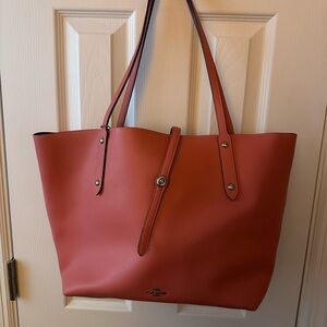 Coach tote bag - Coral - Gently used